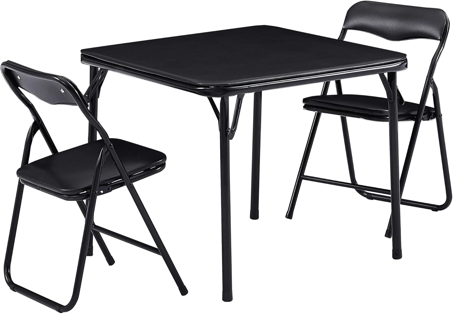 VECELO Kids Folding Activity Table and Chairs 5 Pcs Set/3 Pcs Sets, Portable - VECELO