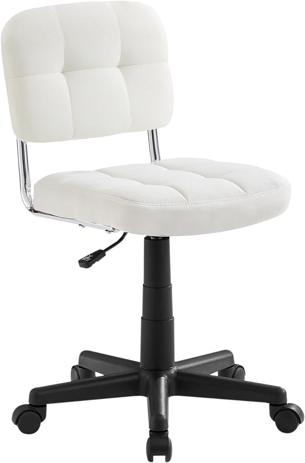 VECELO Modern Armless Home Office Desk Chair for Make Up/Bed Room/Small Space - VECELO