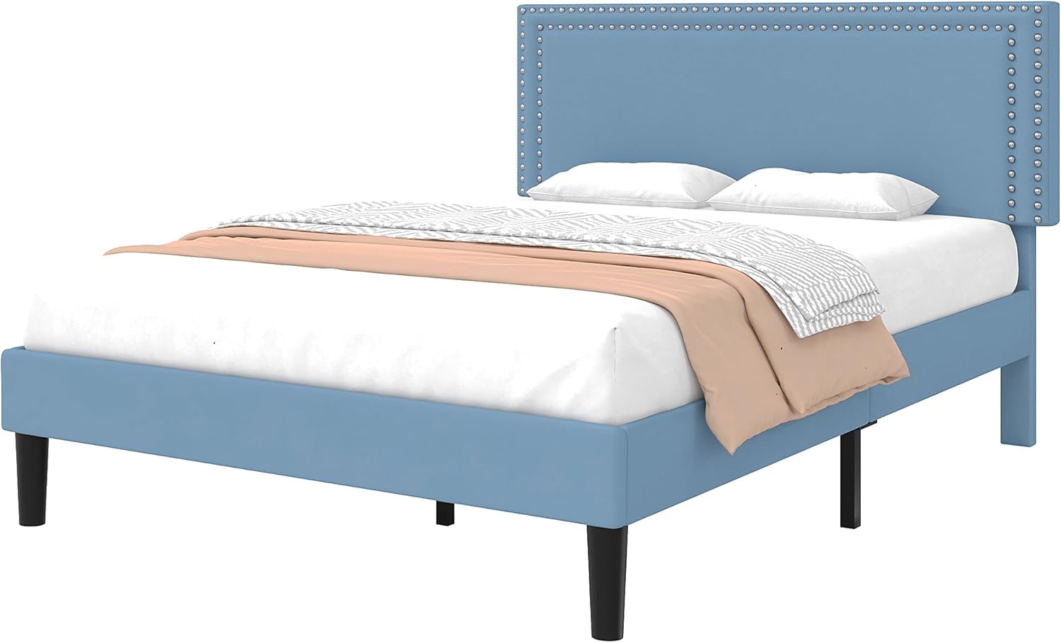 VECELO Modern Platform Bed Frame/Mattress Foundation - VECELO