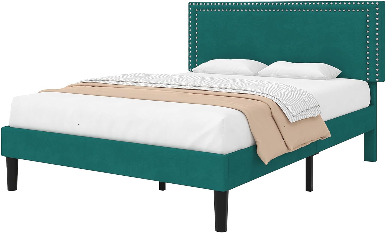 VECELO Modern Platform Bed Frame/Mattress Foundation - VECELO