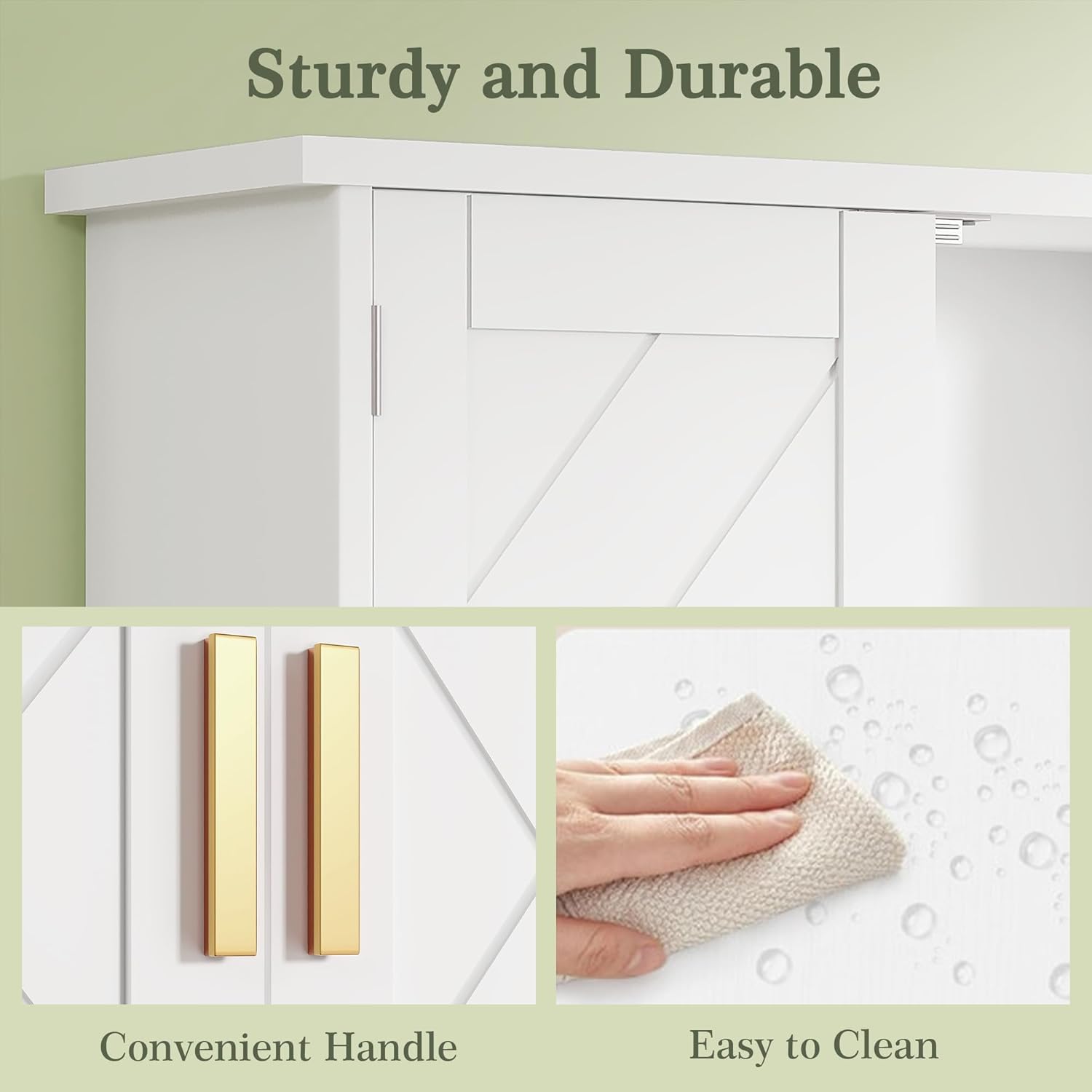 VECELO Over The Toilet Storage Cabinet - VECELO