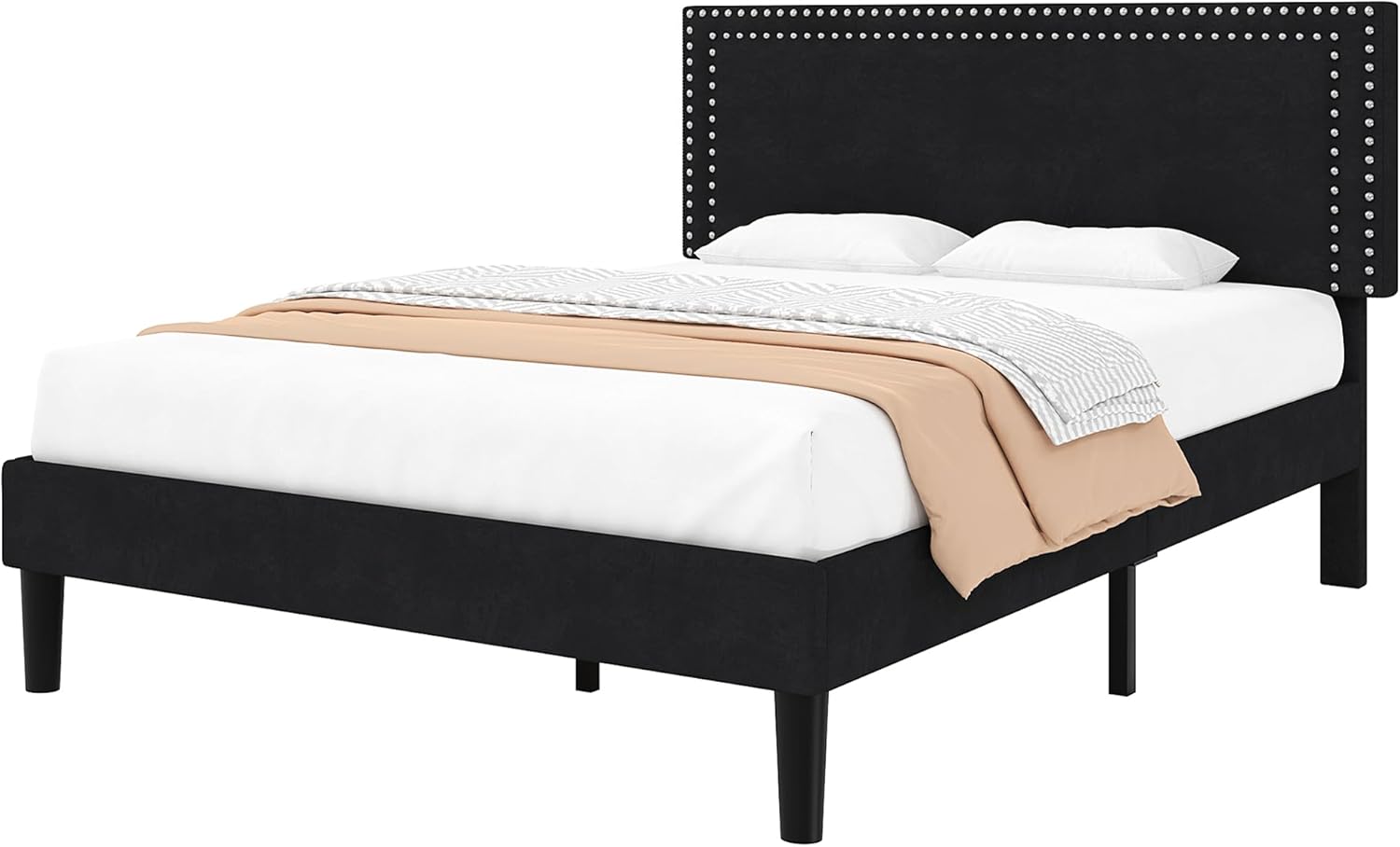 VECELO Modern Platform Bed Frame/Mattress Foundation - VECELO