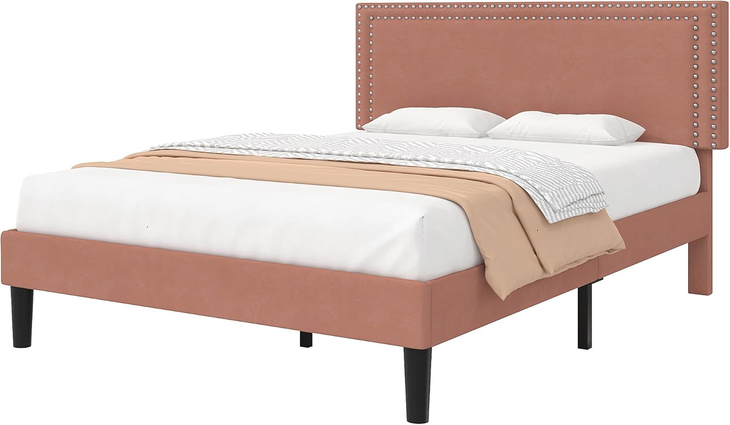 VECELO Modern Platform Bed Frame/Mattress Foundation - VECELO