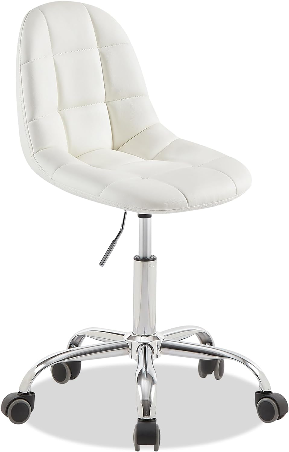 VECELO Modern Armless Home Office Desk Chair - VECELO