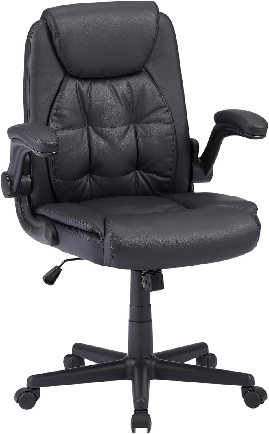 VECELO Executive High-Back PU Leather Computer Desk Chairs - VECELO