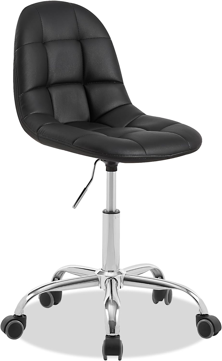 VECELO Modern Armless Home Office Desk Chair - VECELO