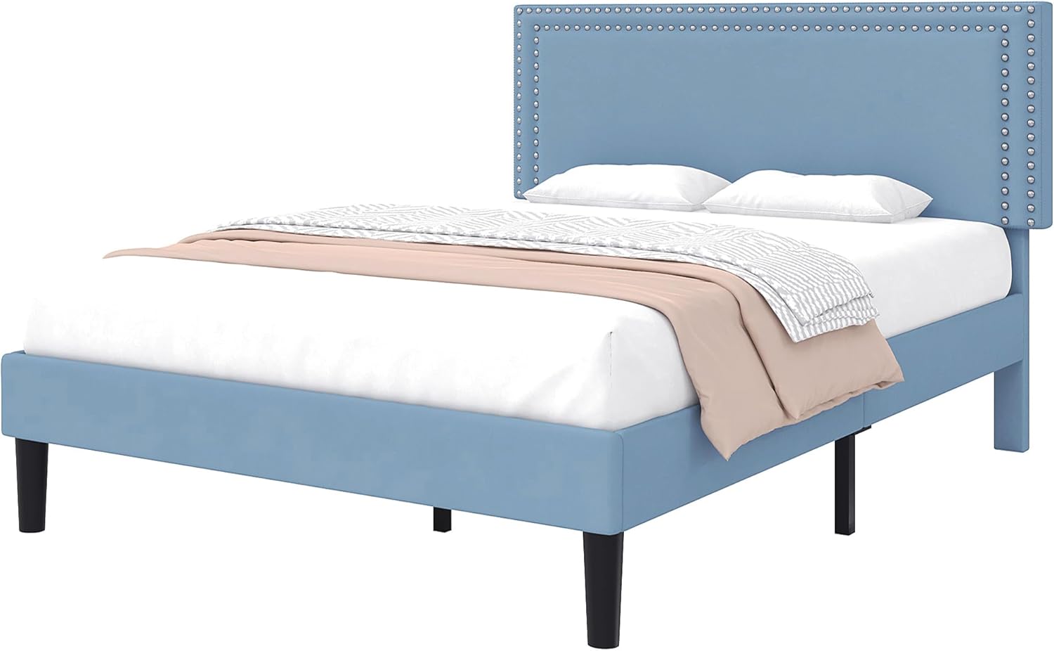 VECELO Modern Platform Bed Frame/Mattress Foundation - VECELO