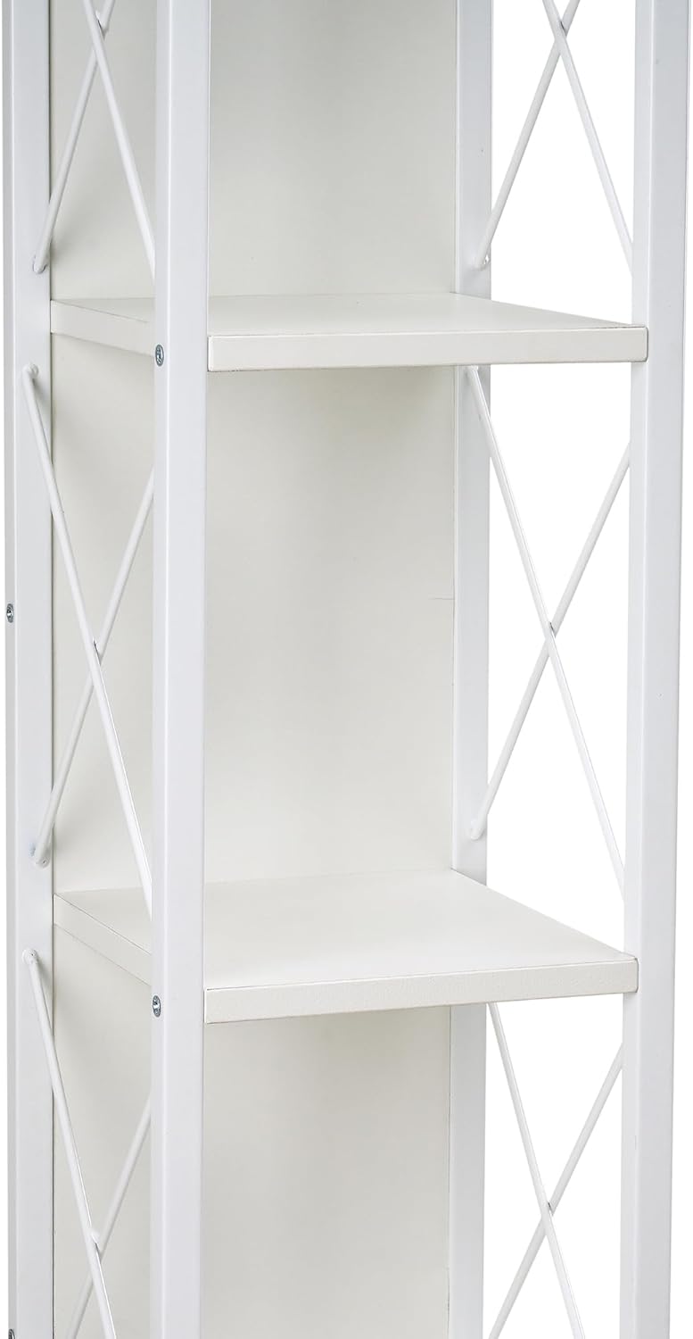 VECELO Tall Bathroom Cabinet with Adjustable Shelves - VECELO