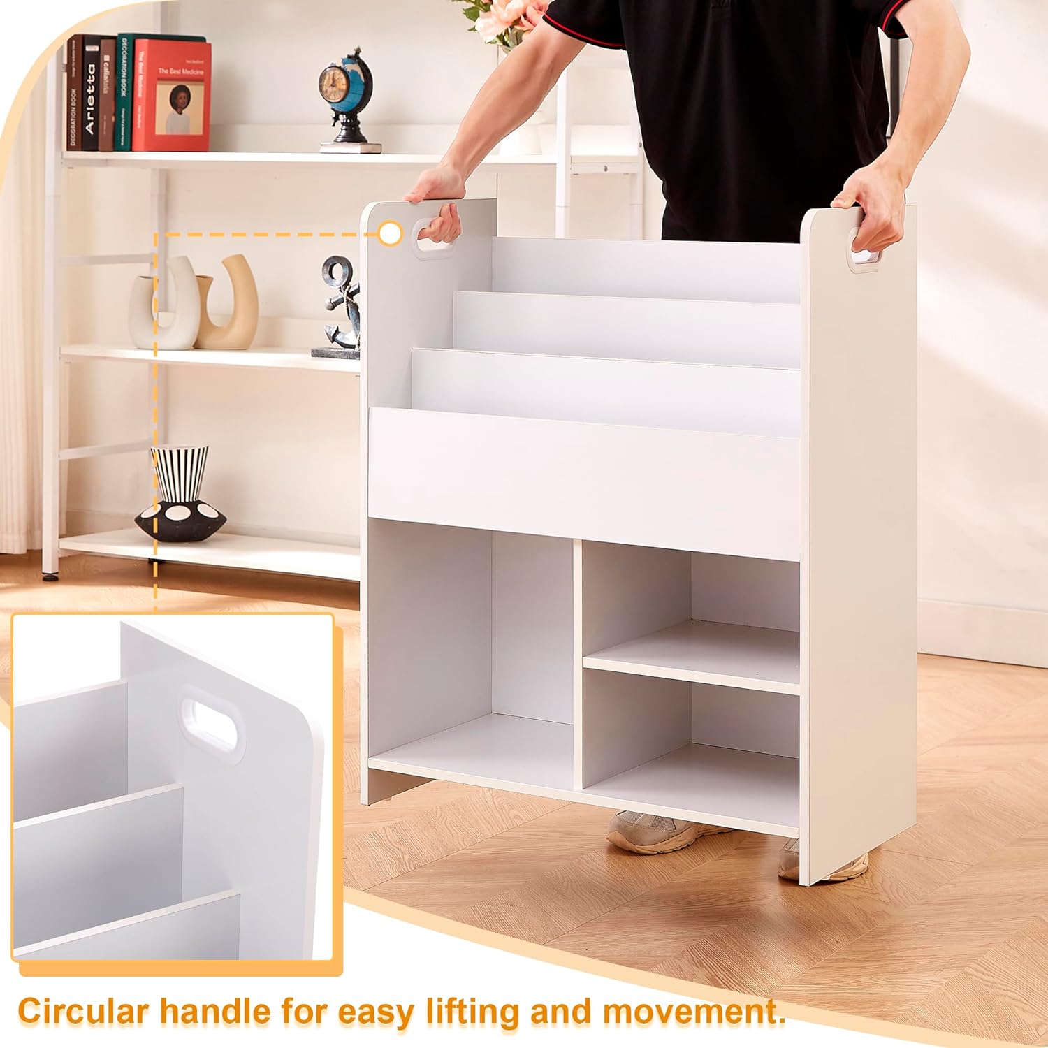 VECELO Kids Bookshelf - VECELO