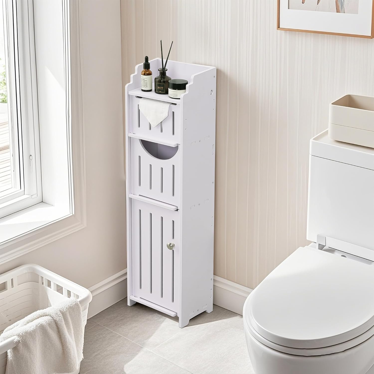 VECELO Bathroom Cabinet