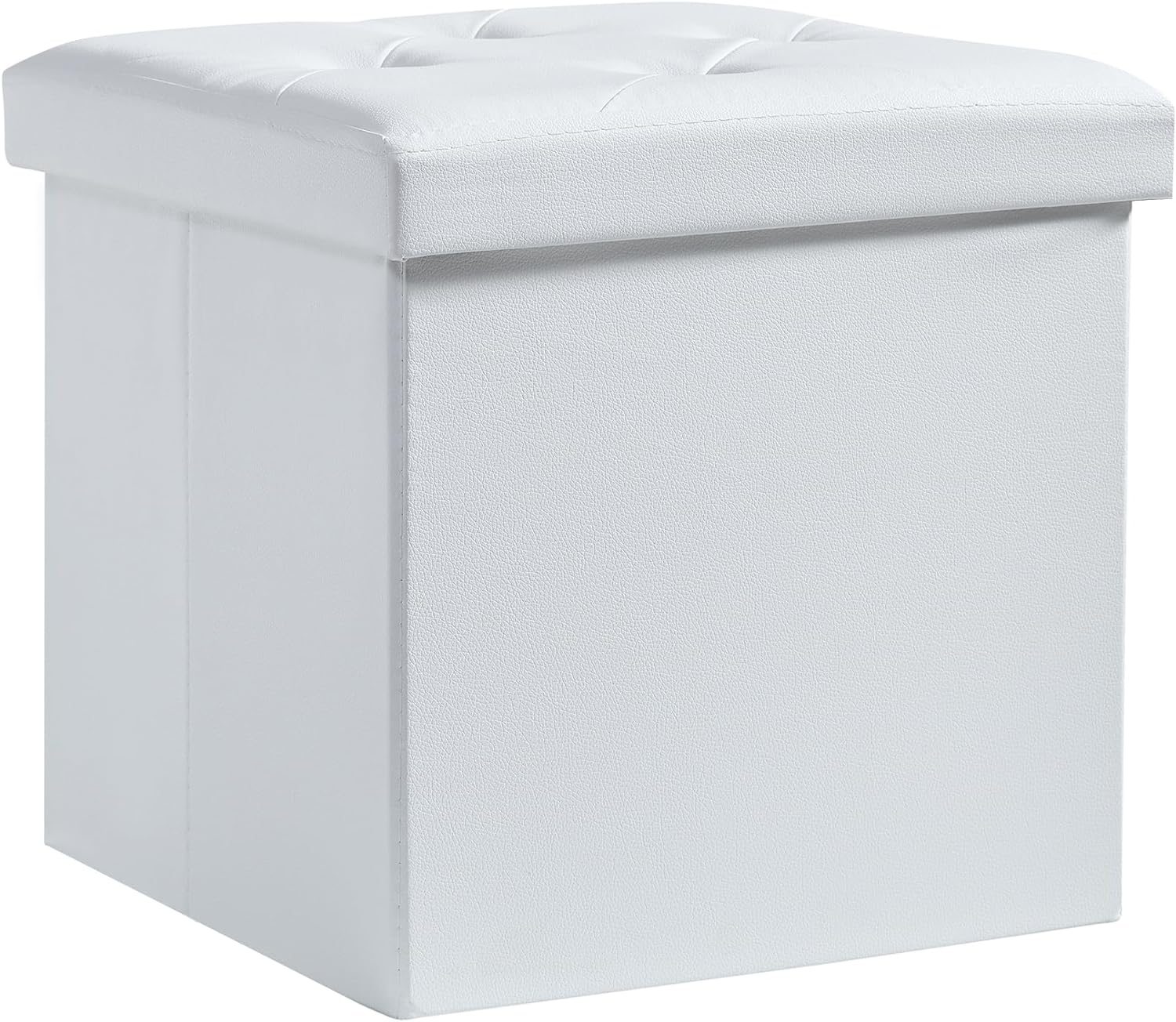 VECELO Storage Ottoman Bench End of Bed 43'' Footstool Footrest Stool Shoestool - VECELO