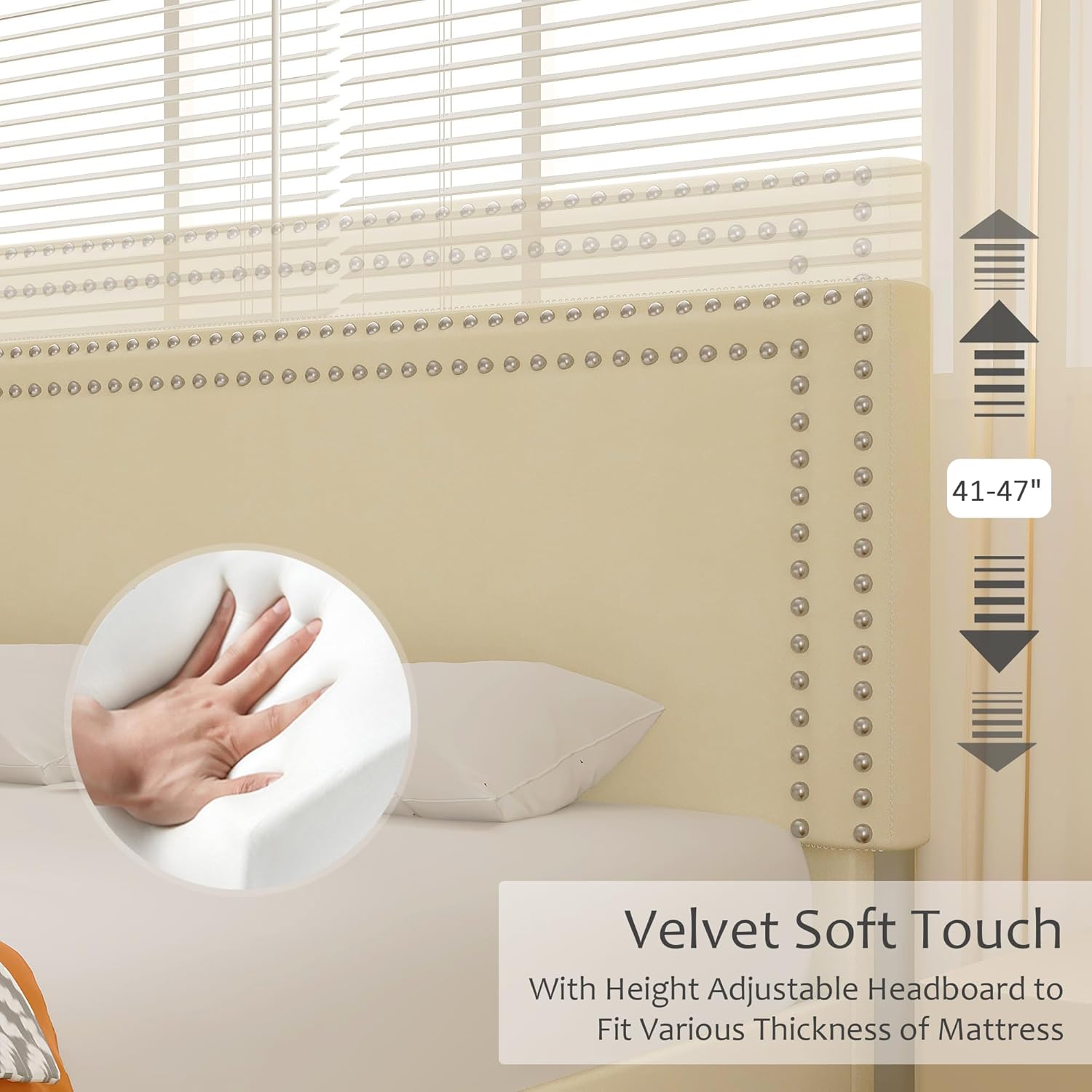 VECELO Modern Platform Bed Frame/Mattress Foundation - VECELO