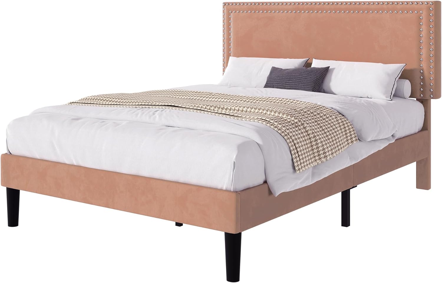 VECELO Modern Platform Bed Frame/Mattress Foundation - VECELO