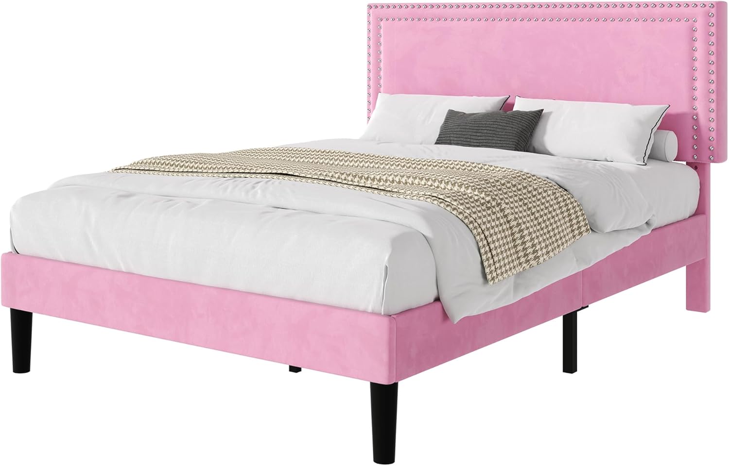 VECELO Modern Platform Bed Frame/Mattress Foundation - VECELO