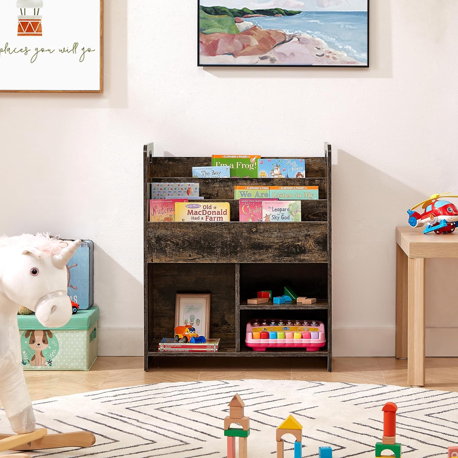 VECELO Kids Bookshelf - VECELO
