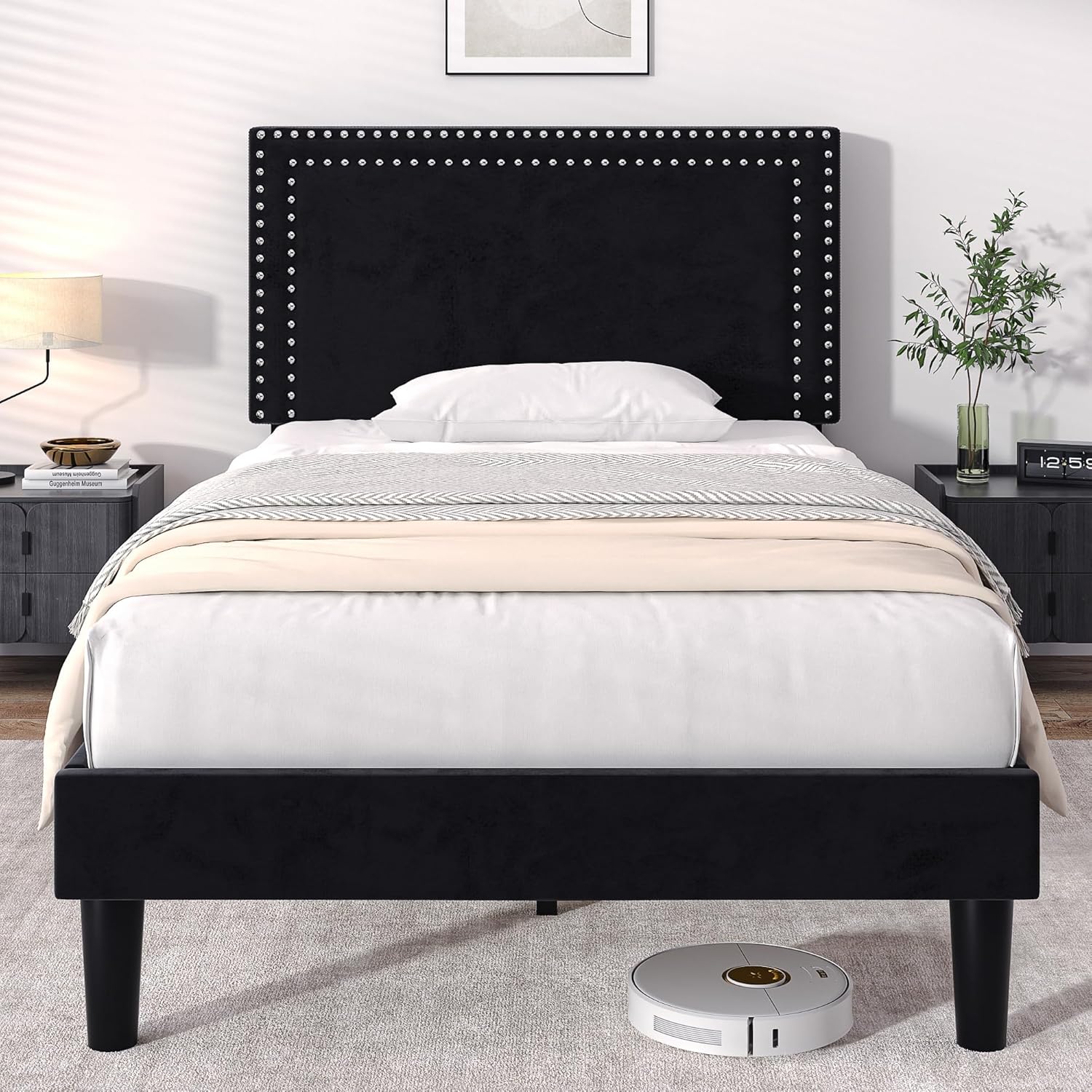 VECELO Modern Platform Bed Frame/Mattress Foundation - VECELO