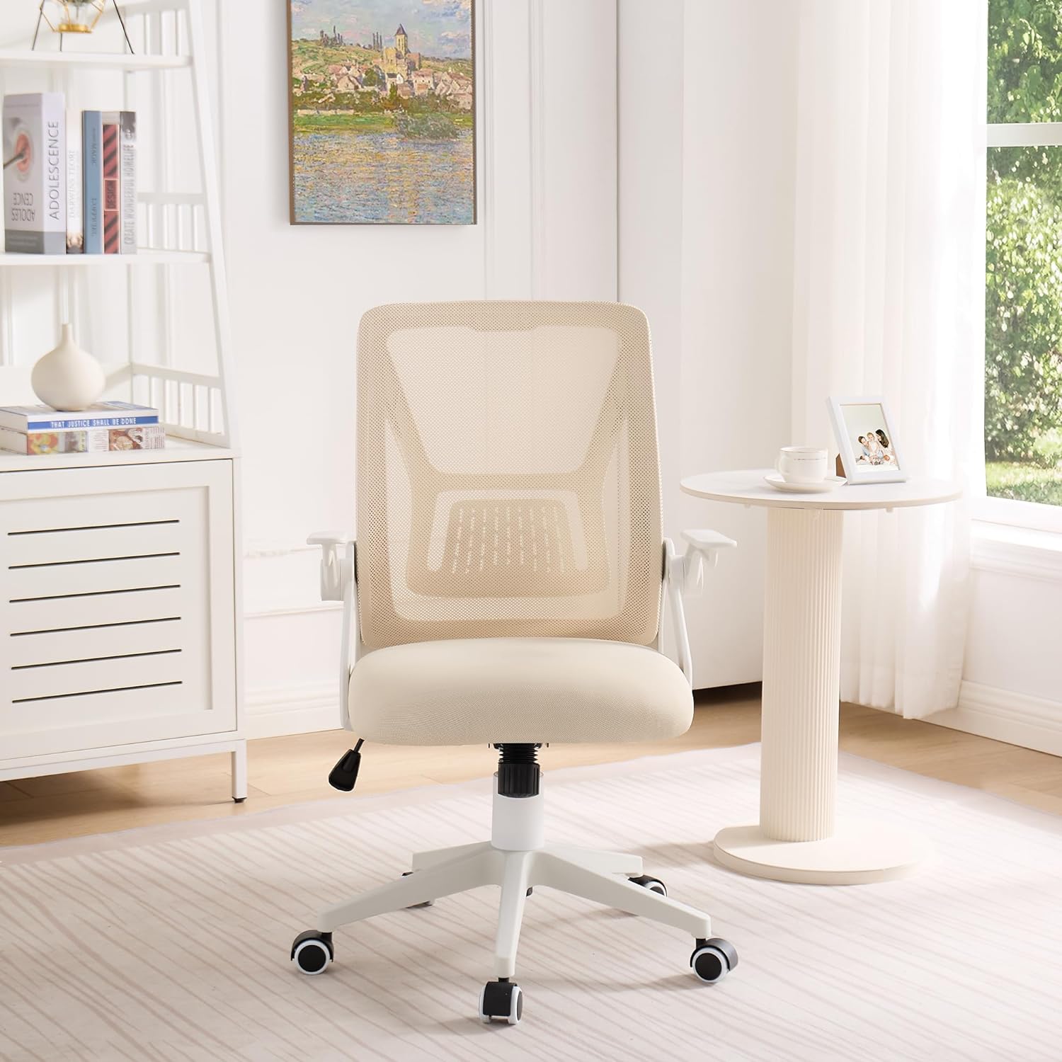 VECELO Mid-Back Swivel Ergonomic Office Chair - VECELO