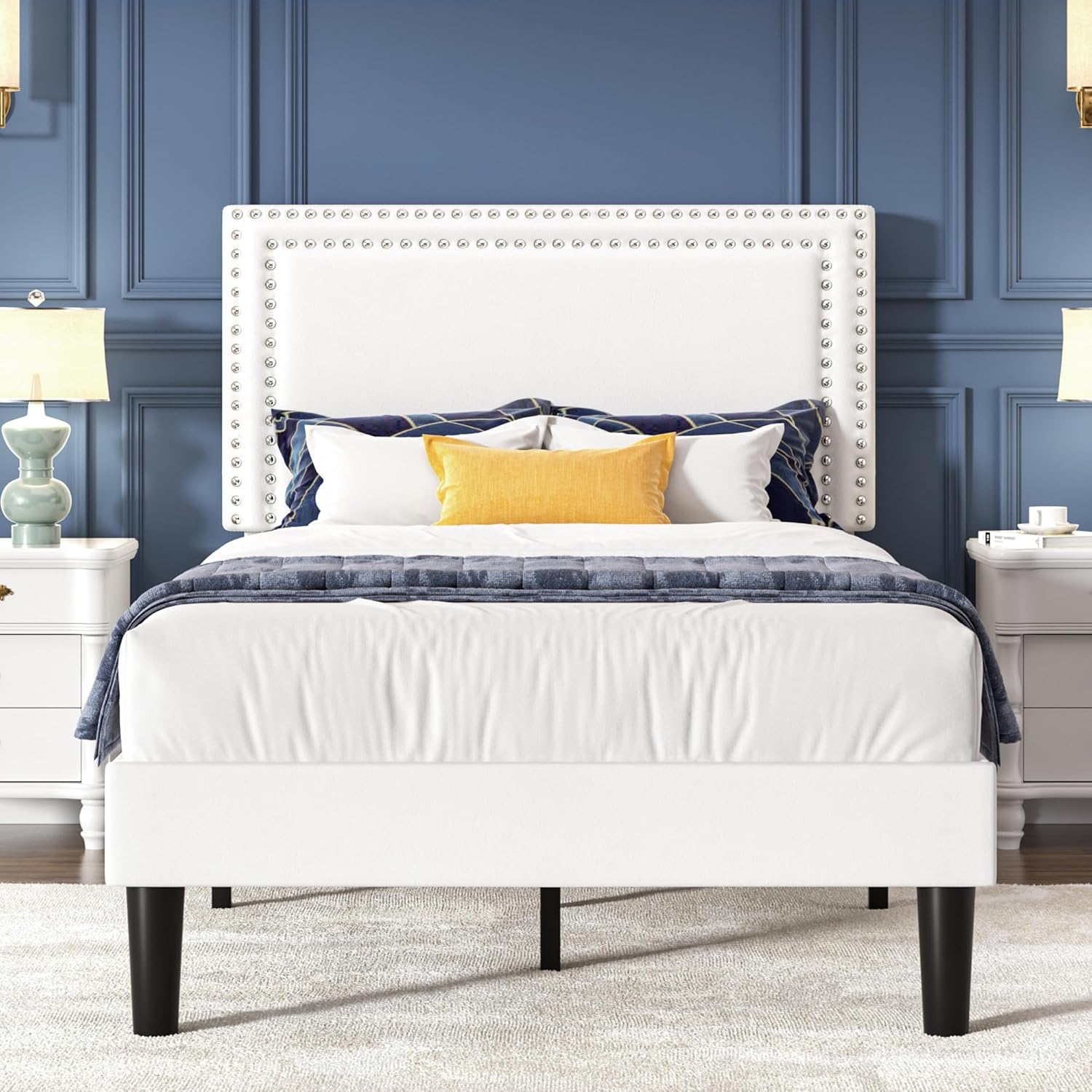 VECELO Modern Platform Bed Frame/Mattress Foundation - VECELO