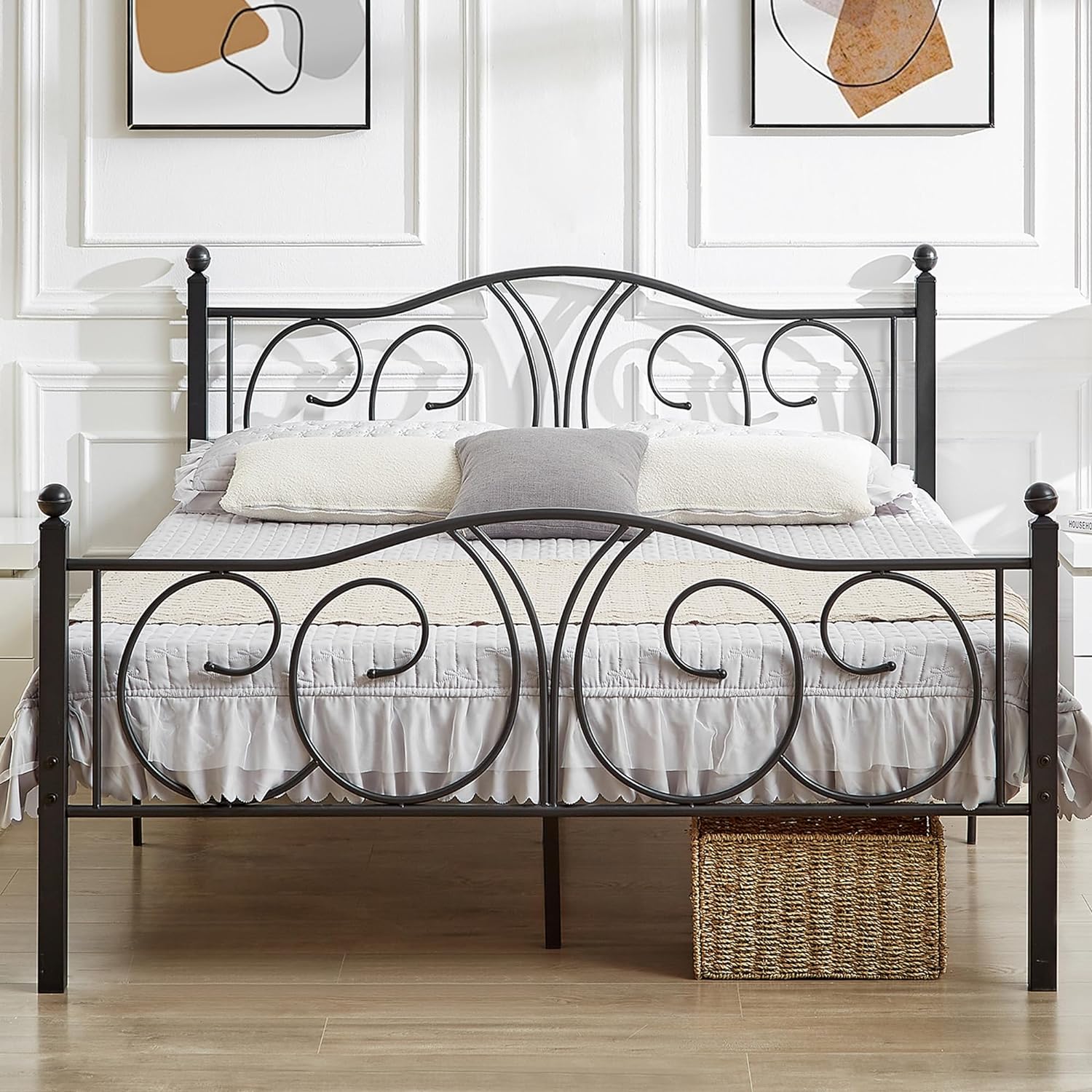 VECELO Metal Platform Bed Frame/Mattress Foundation - VECELO