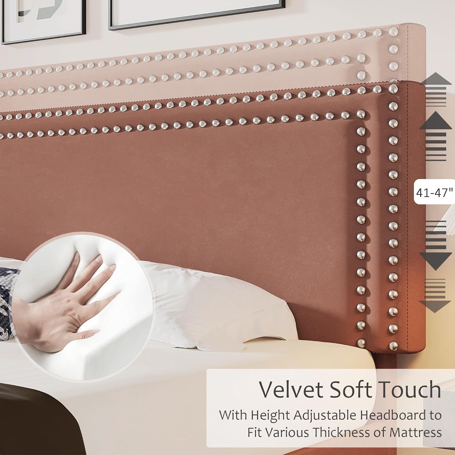 VECELO Modern Platform Bed Frame/Mattress Foundation - VECELO