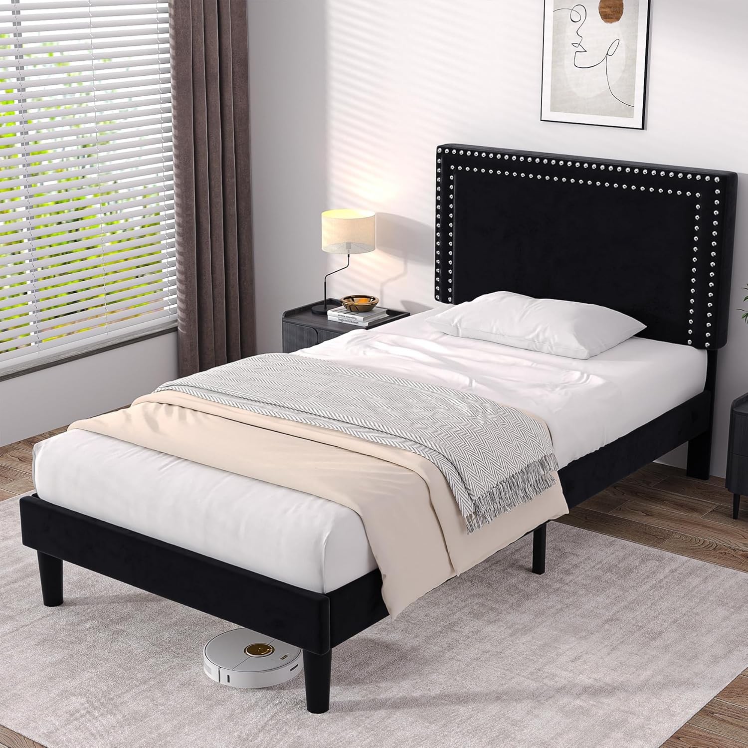 VECELO Modern Platform Bed Frame/Mattress Foundation - VECELO