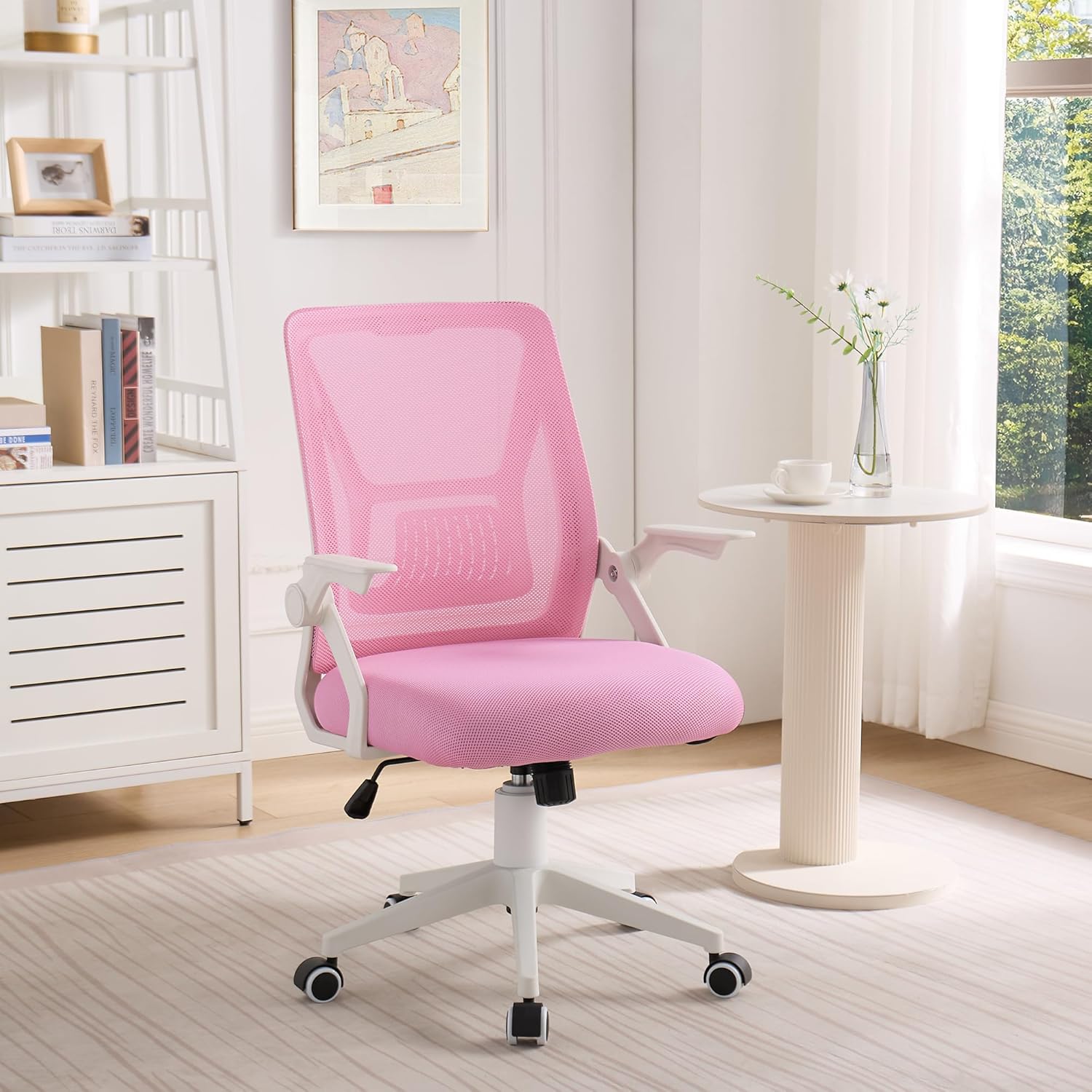 VECELO Mid-Back Swivel Ergonomic Office Chair - VECELO
