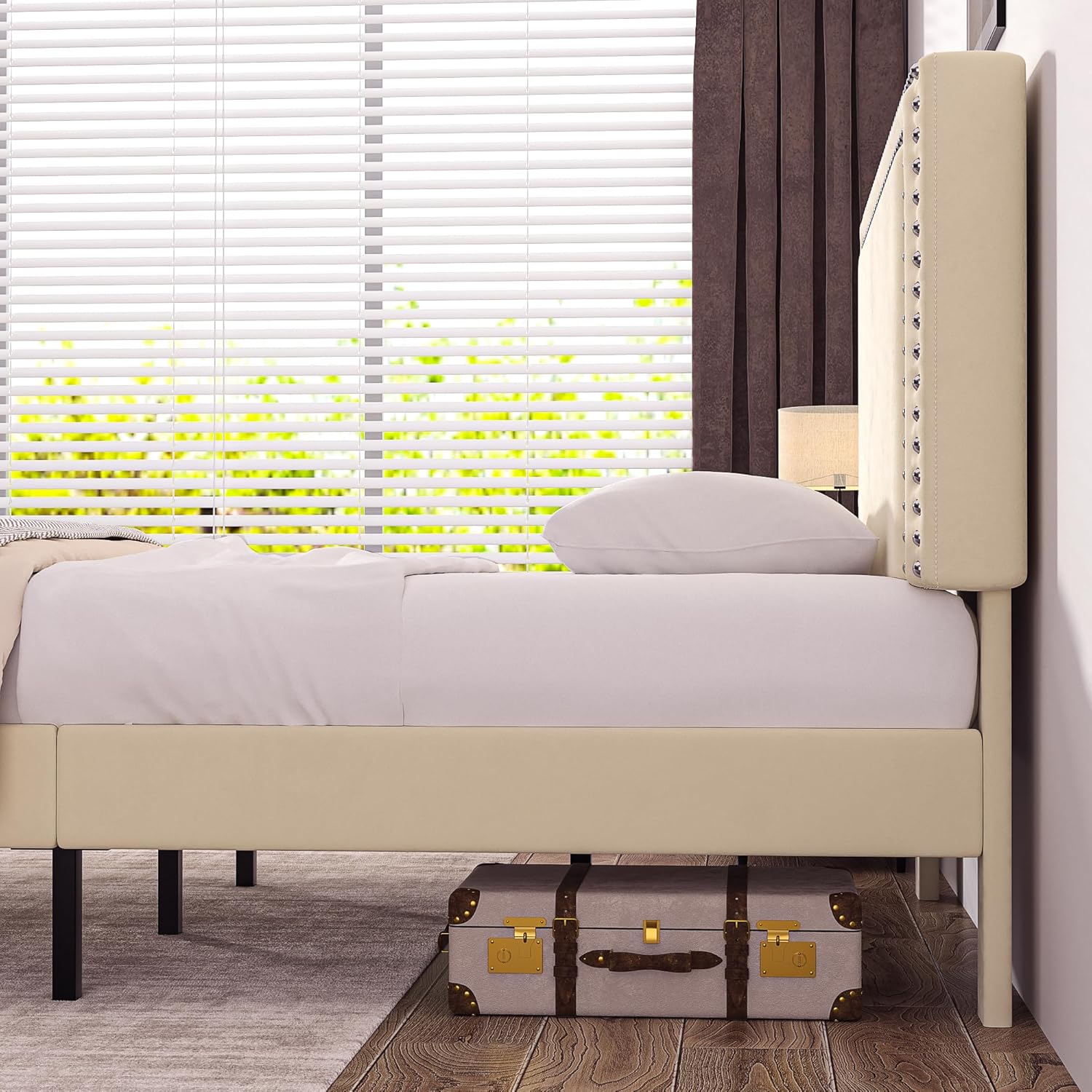 VECELO Modern Platform Bed Frame/Mattress Foundation - VECELO