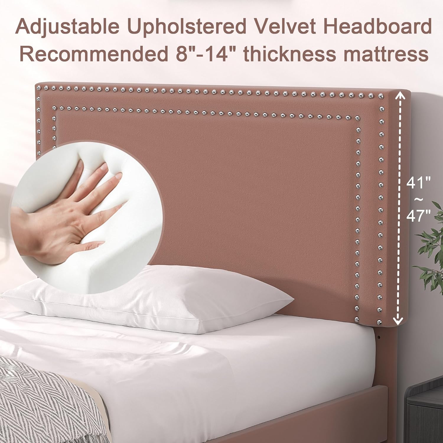 VECELO Modern Platform Bed Frame/Mattress Foundation - VECELO