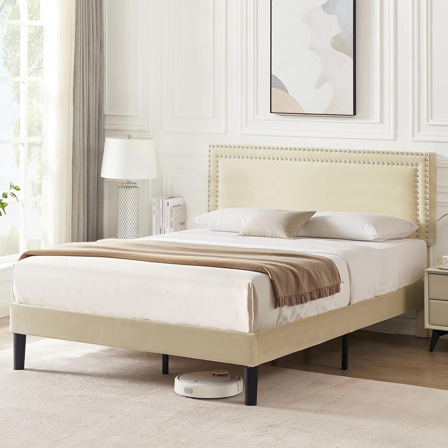 VECELO Modern Platform Bed Frame/Mattress Foundation - VECELO