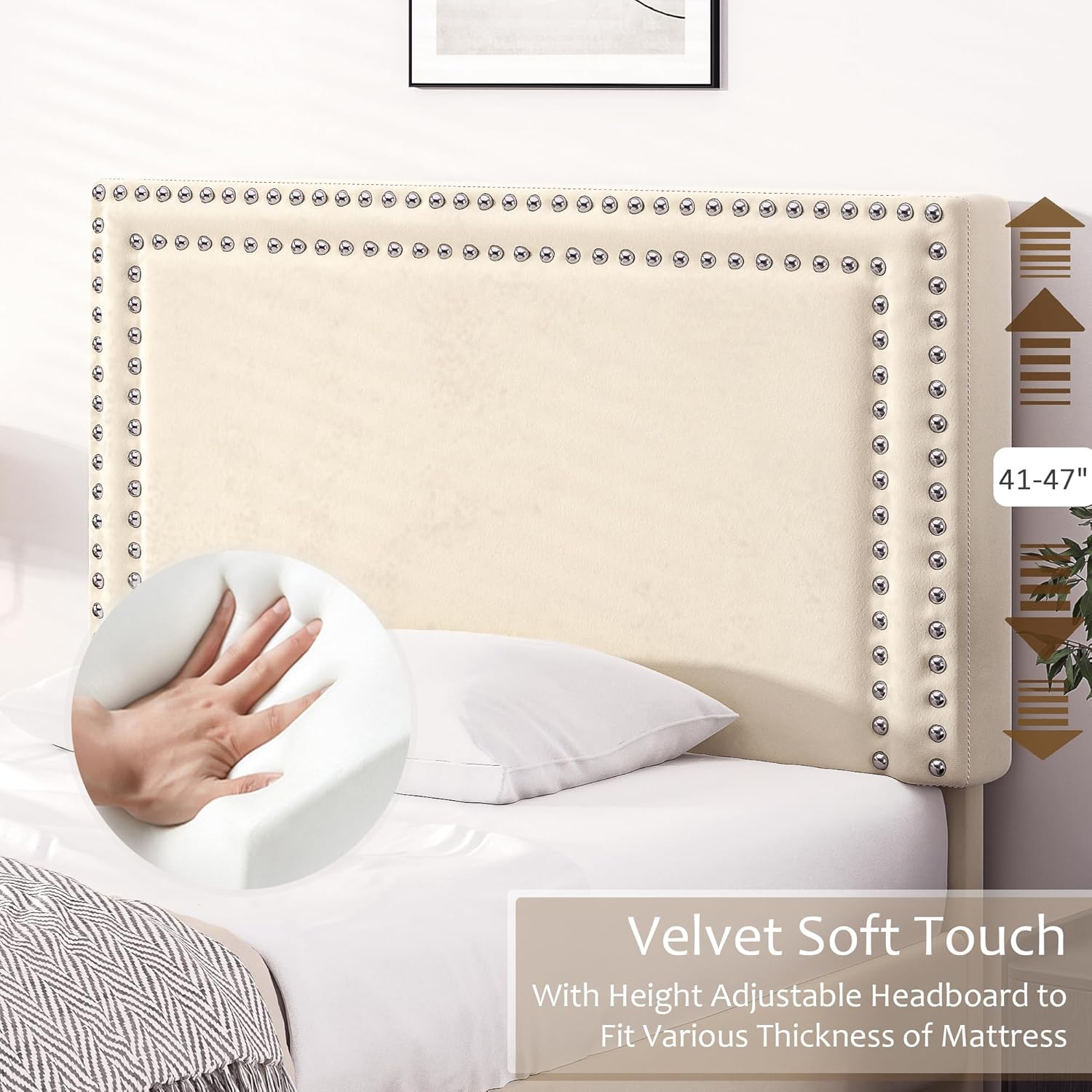 VECELO Modern Platform Bed Frame/Mattress Foundation - VECELO