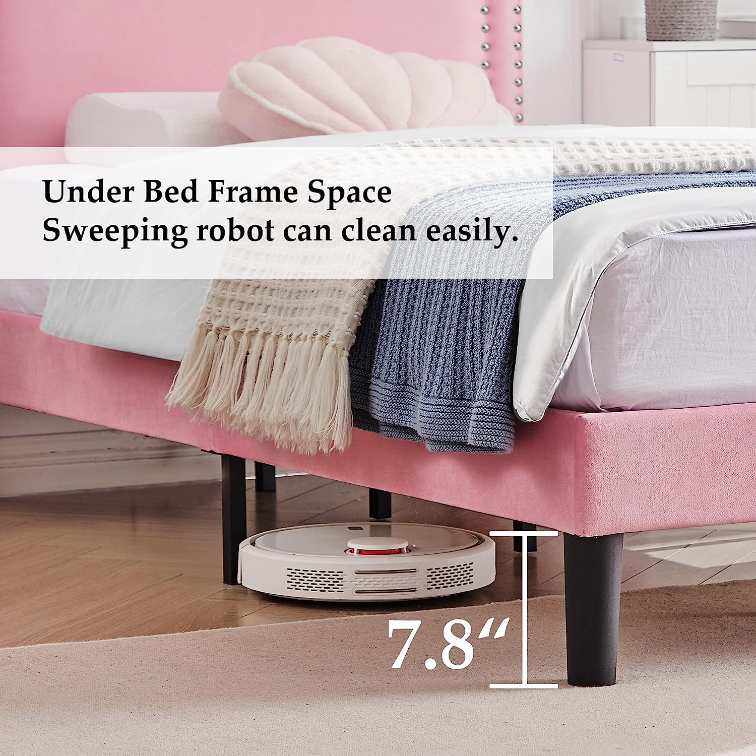VECELO Modern Platform Bed Frame/Mattress Foundation - VECELO