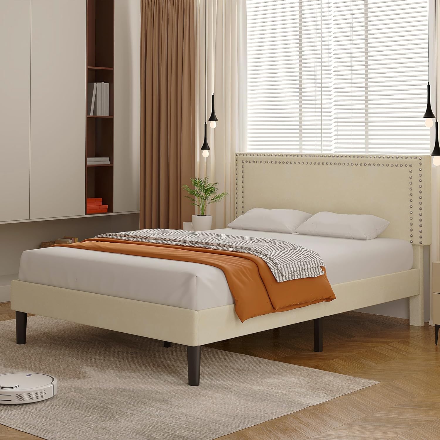 VECELO Modern Platform Bed Frame/Mattress Foundation - VECELO
