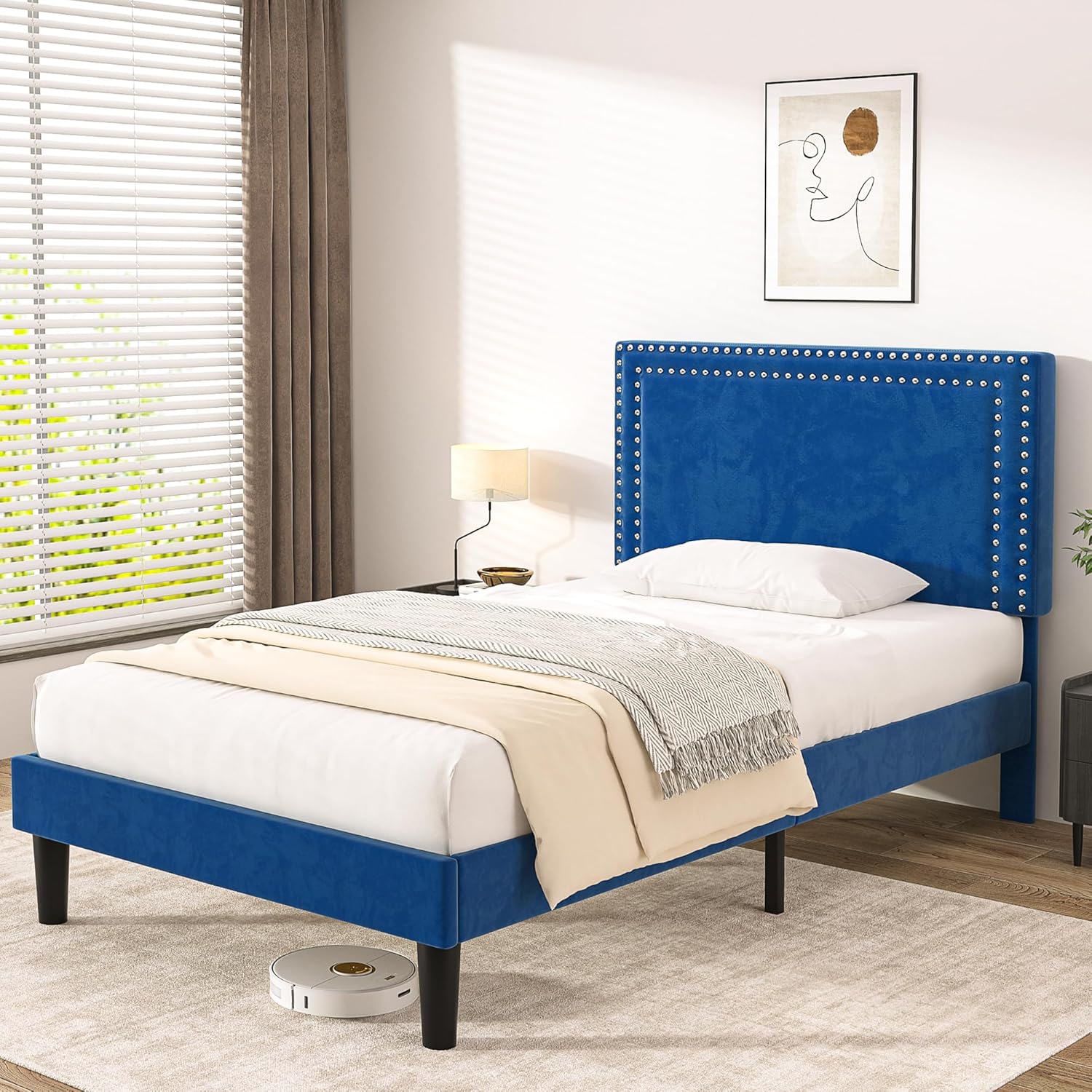 VECELO Modern Platform Bed Frame/Mattress Foundation - VECELO