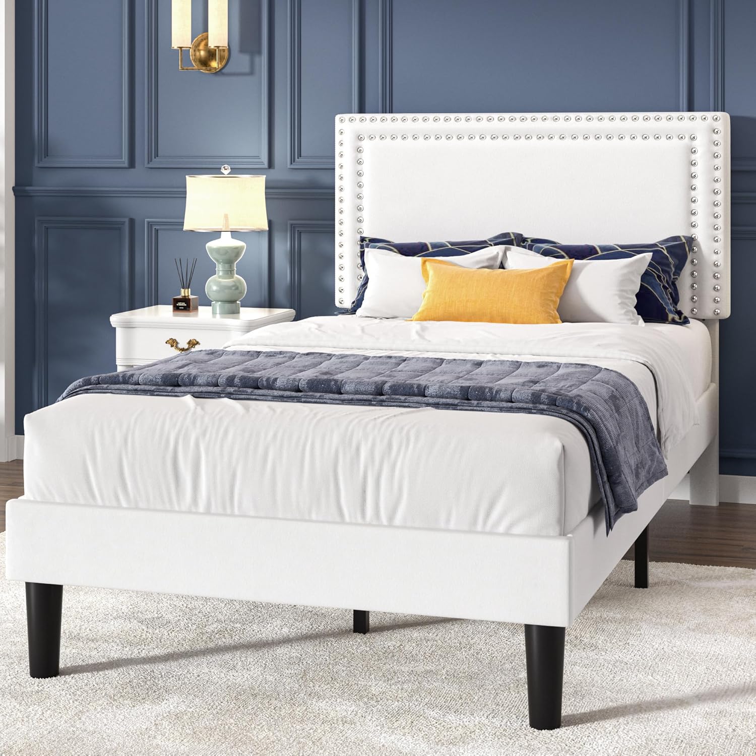 VECELO Modern Platform Bed Frame/Mattress Foundation - VECELO