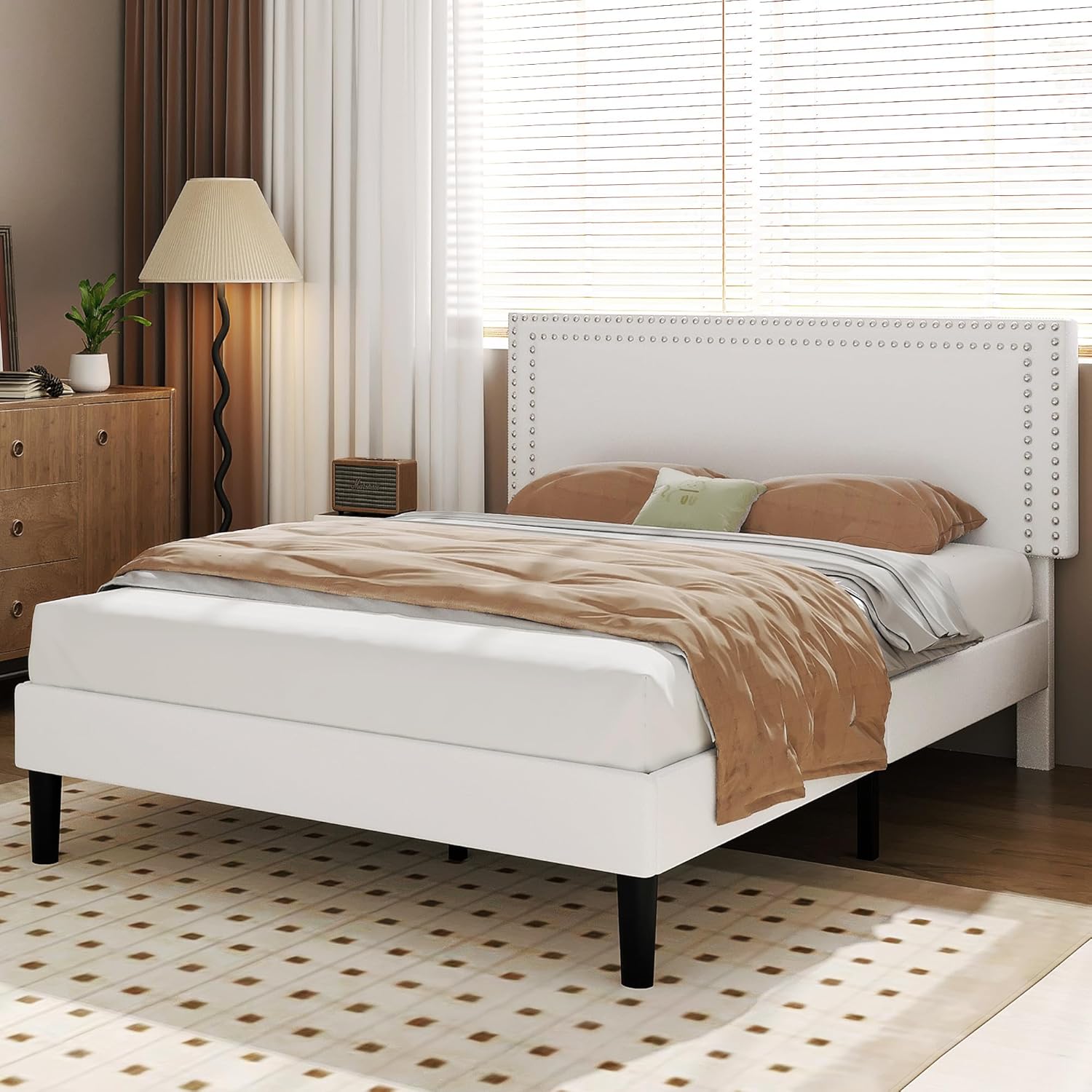 VECELO Modern Platform Bed Frame/Mattress Foundation - VECELO