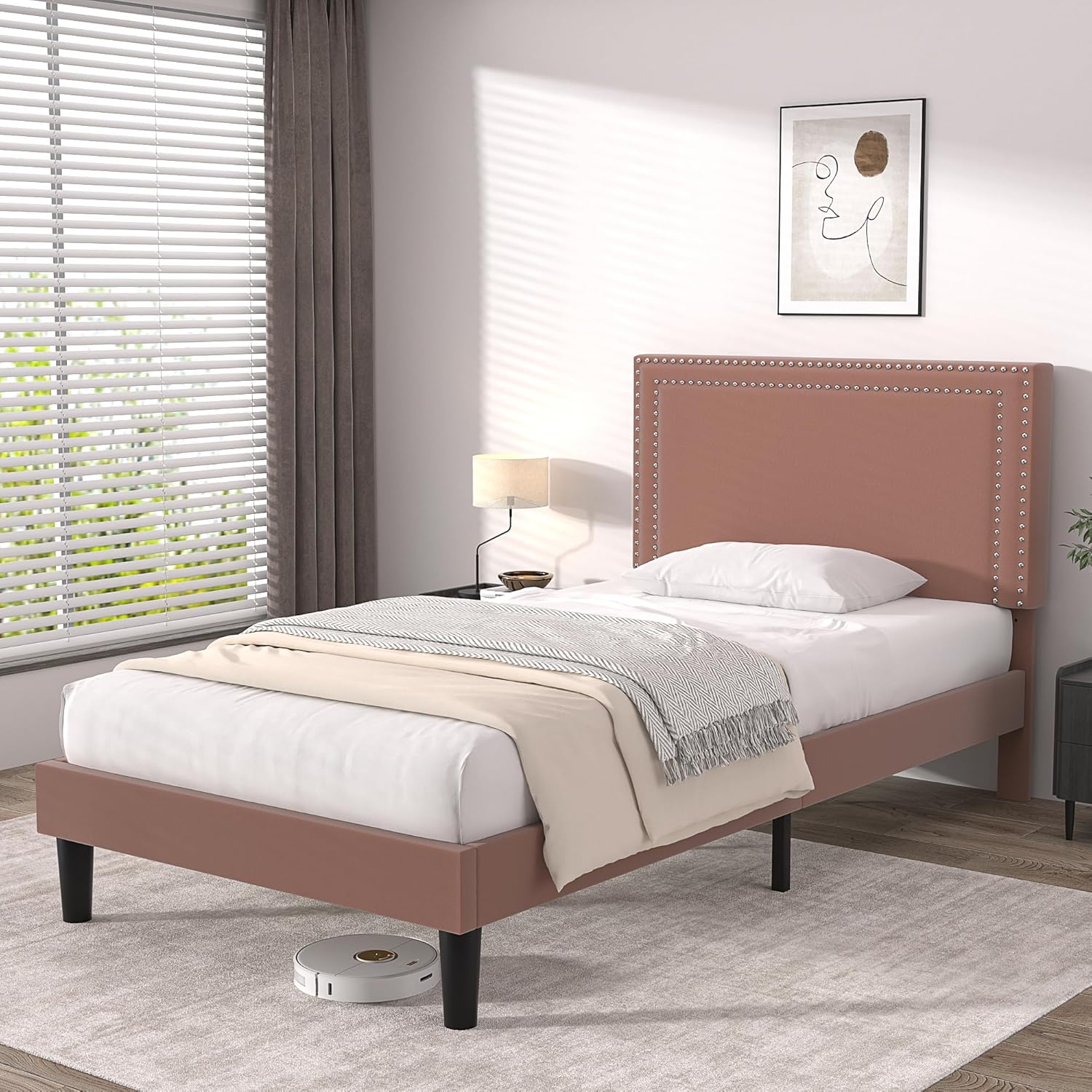 VECELO Modern Platform Bed Frame/Mattress Foundation - VECELO