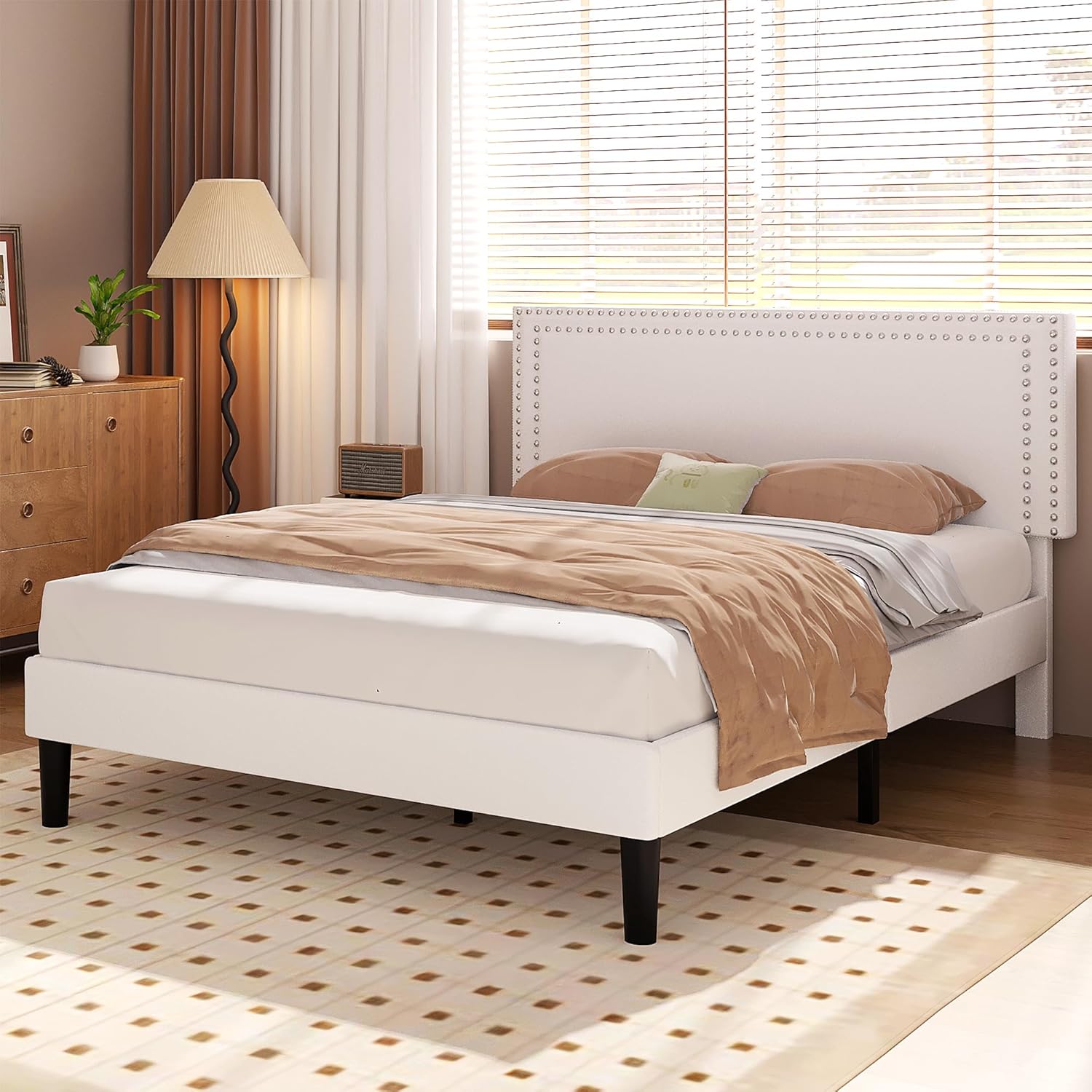 VECELO Modern Platform Bed Frame/Mattress Foundation - VECELO