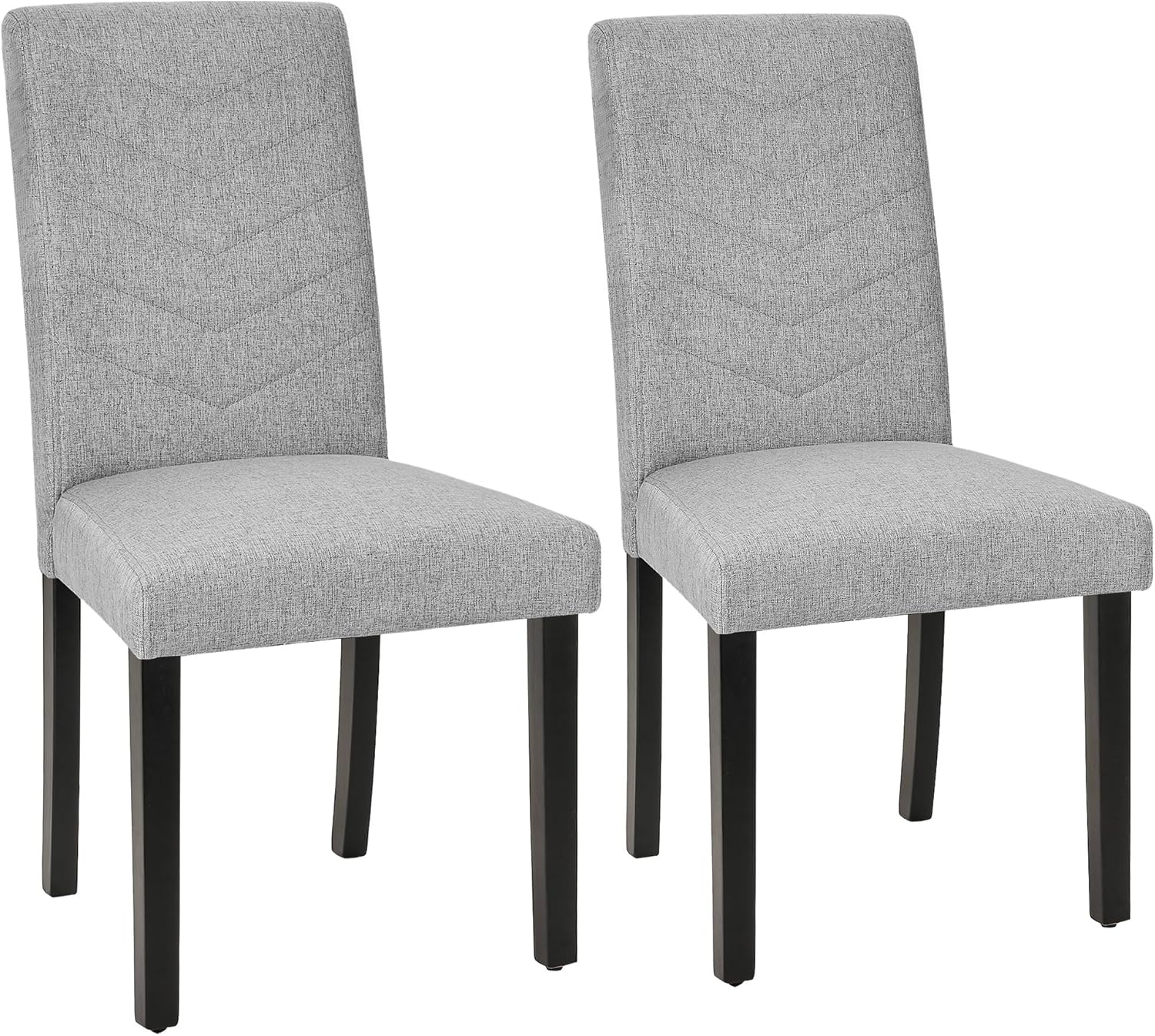 VECELO Upholstered Dining Chairs Set of 2 - VECELO