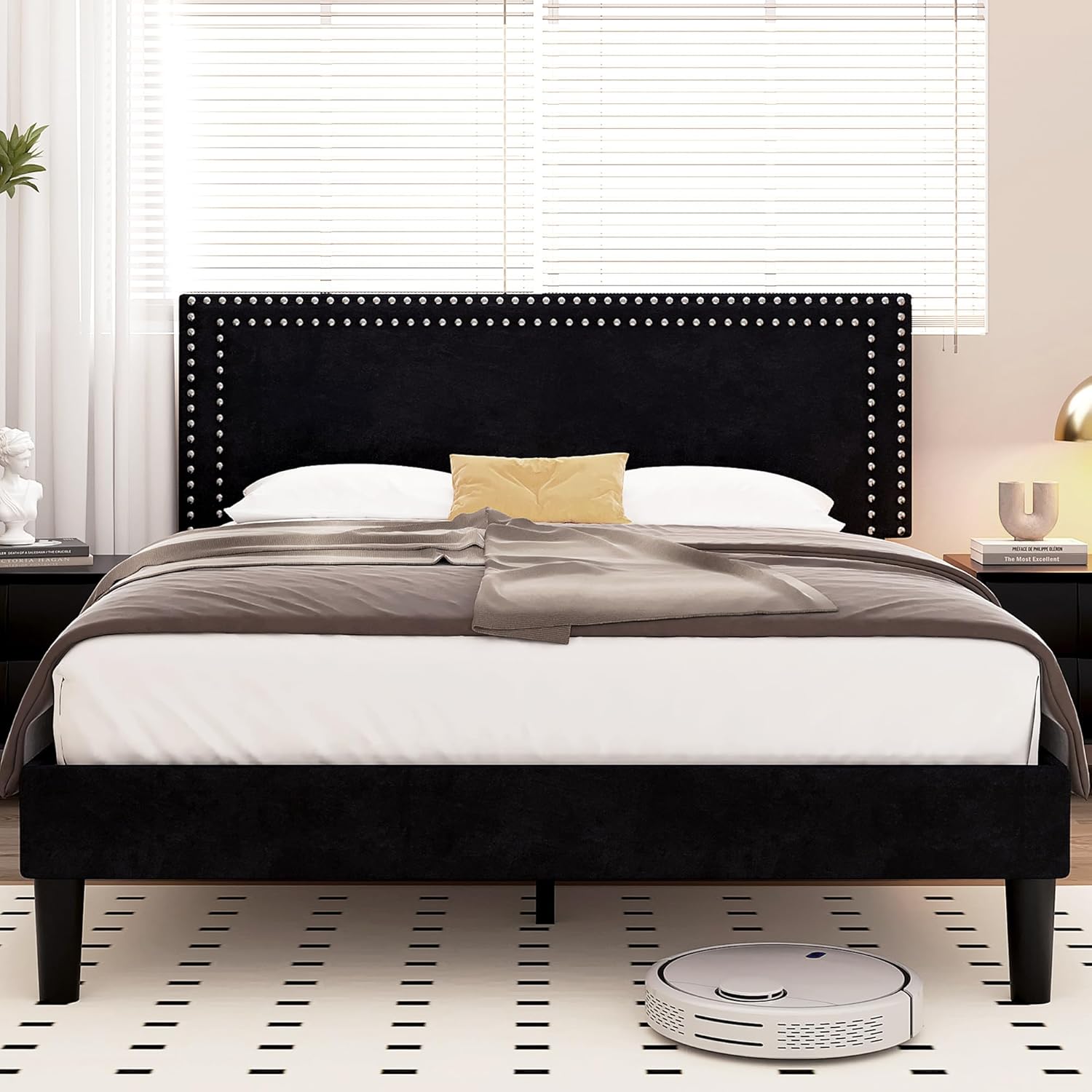 VECELO Modern Platform Bed Frame/Mattress Foundation - VECELO