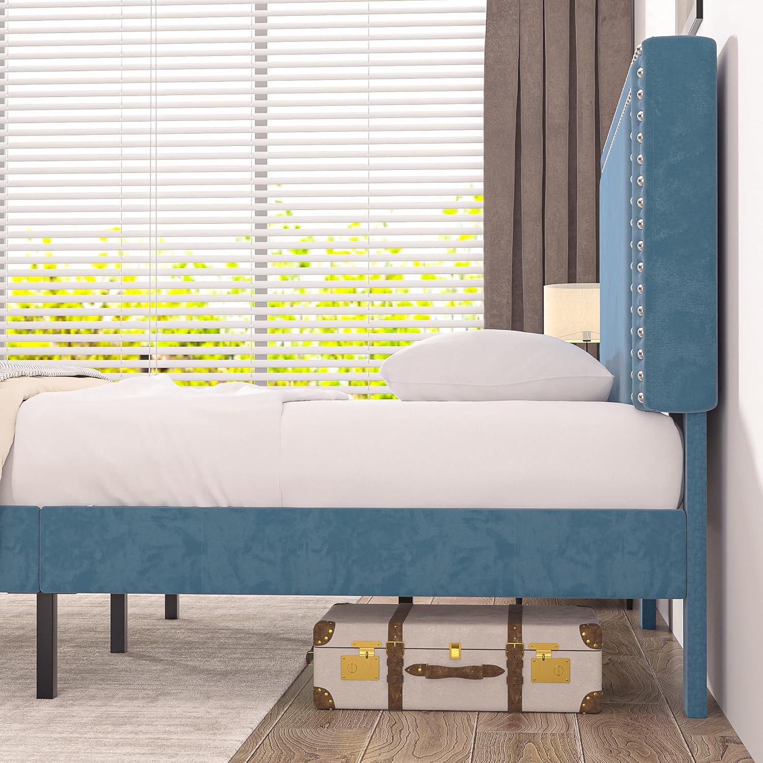VECELO Modern Platform Bed Frame/Mattress Foundation - VECELO