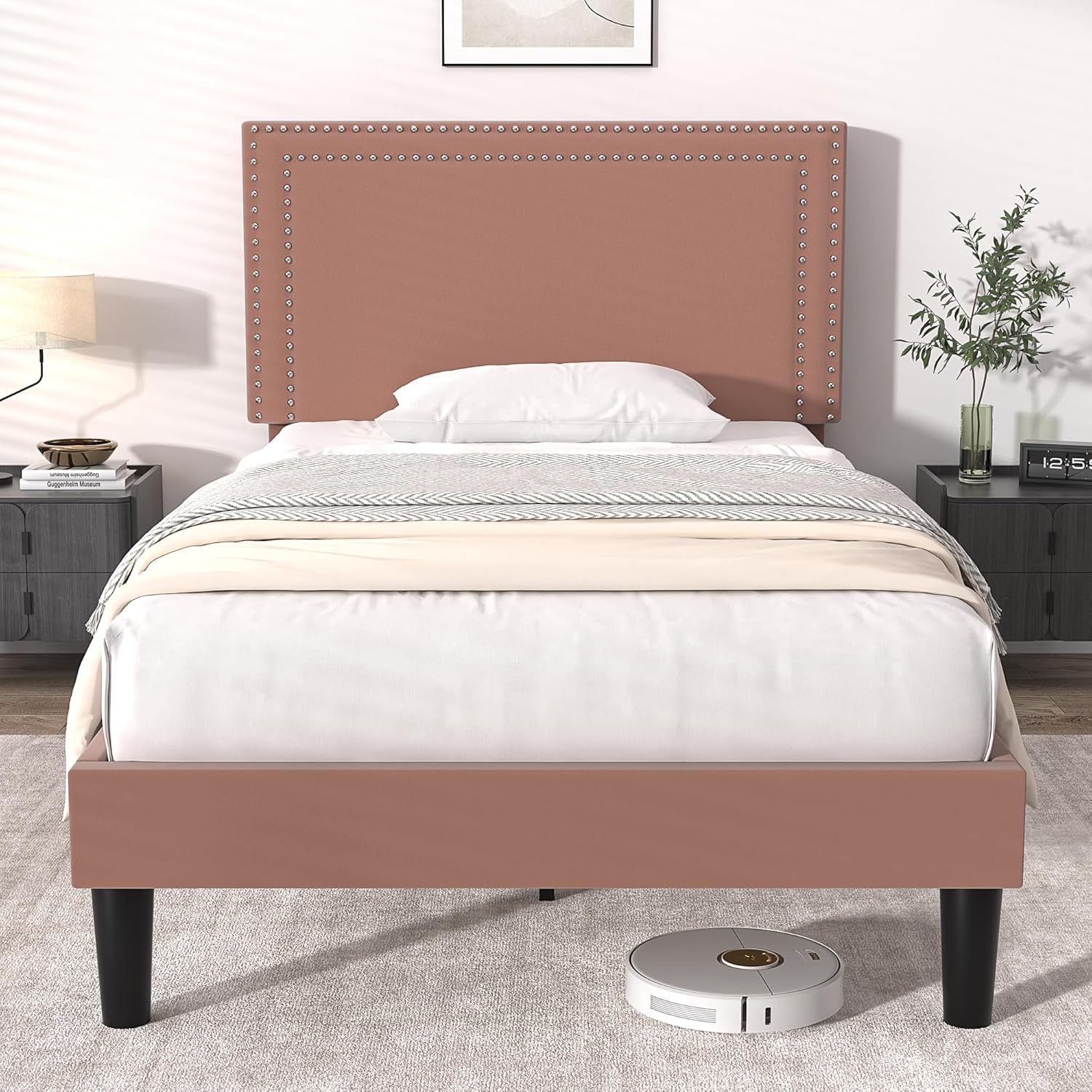 VECELO Modern Platform Bed Frame/Mattress Foundation - VECELO
