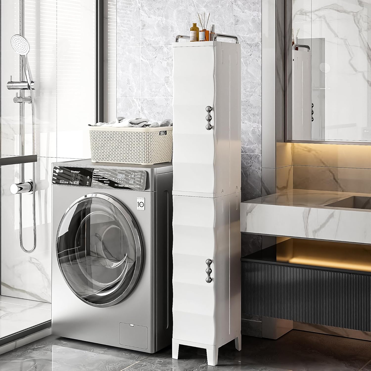 VECELO Narrow Storage Cabinet