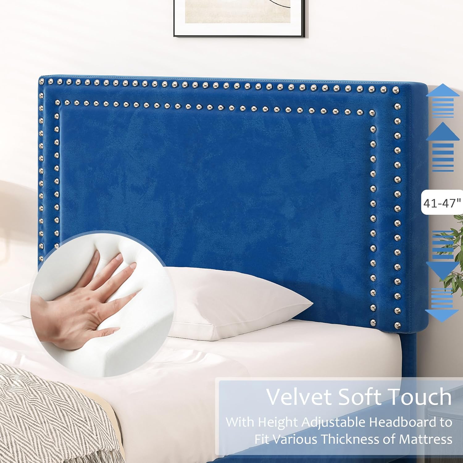 VECELO Modern Platform Bed Frame/Mattress Foundation - VECELO