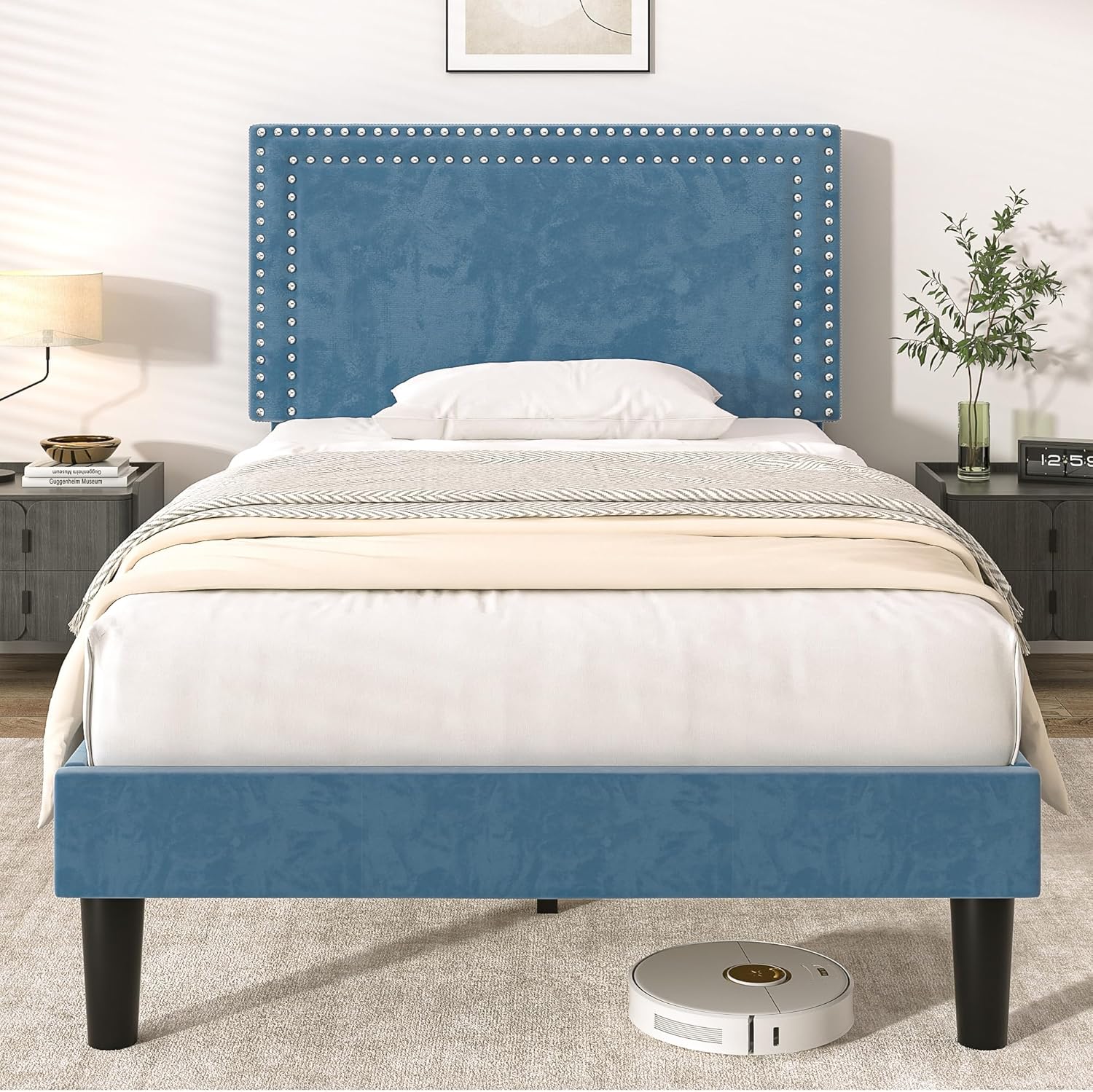 VECELO Modern Platform Bed Frame/Mattress Foundation - VECELO