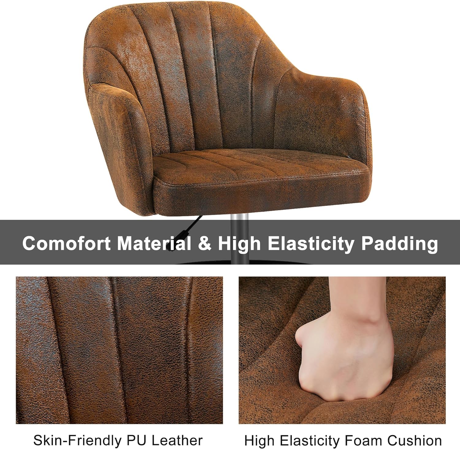 VECELO Home Office Desk Chair - VECELO