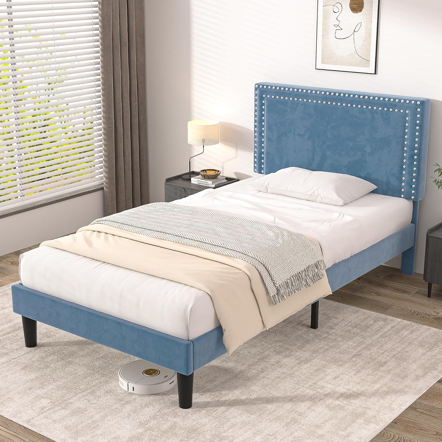 VECELO Modern Platform Bed Frame/Mattress Foundation - VECELO
