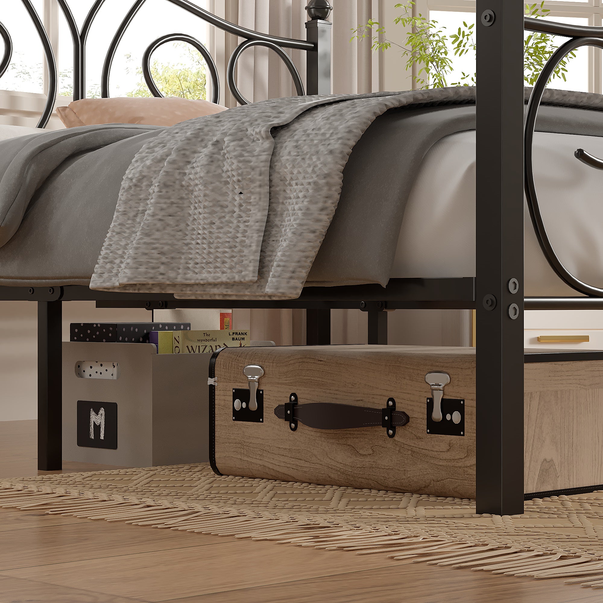 VECELO Metal Platform Bed Frame/Mattress Foundation - VECELO