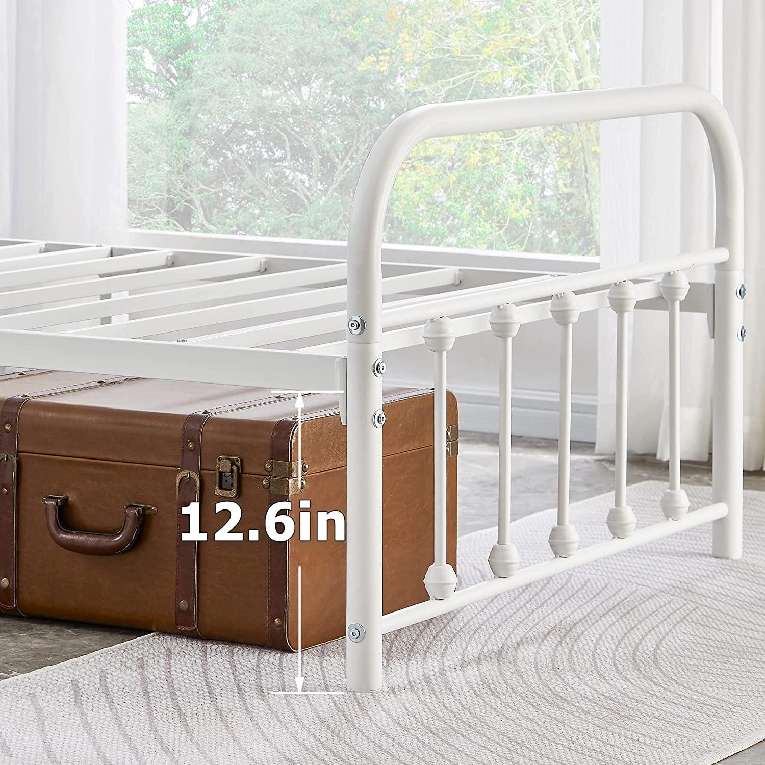 VECELO Metal Platform Bed Frame Mattress Foundation Modern&Simple Style - VECELO