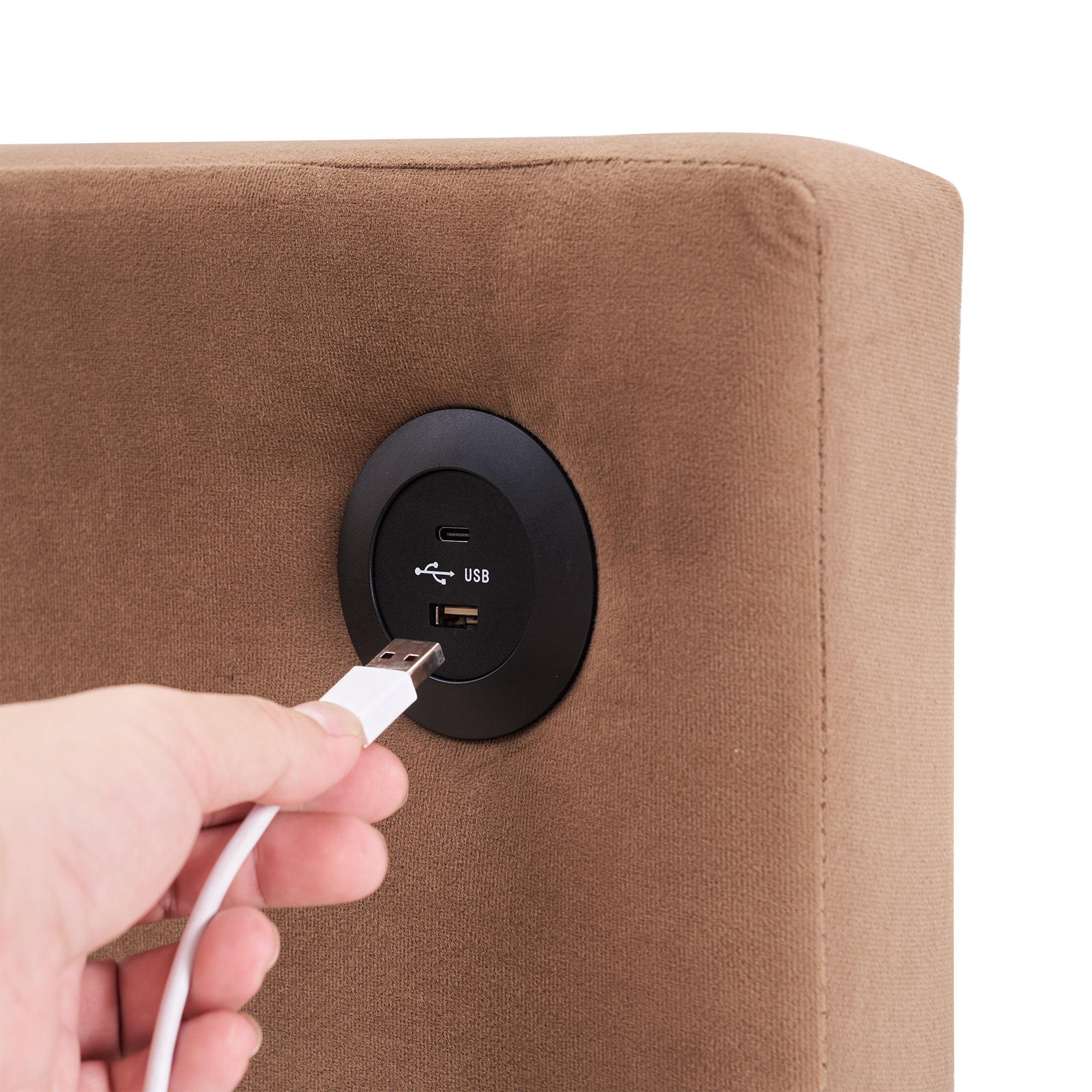 VECELO Twin Daybed with Storage Drawers, Upholstered Day Bed with Button Tufted headboard and Wood Slat Support