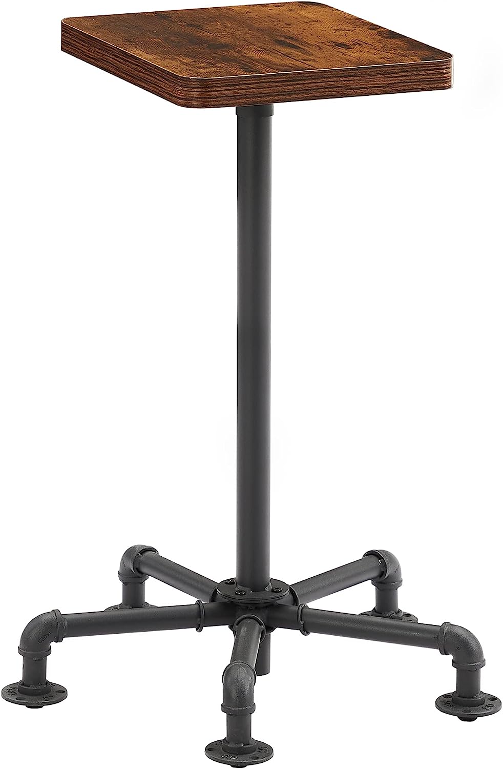 VECELO Counter Height Bar Stools Set of 2